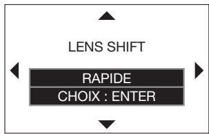 MITSUBISHI HC 6500cobI - Réglage de la position de l'image projetée - 1