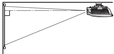 MITSUBISHI HC 6500cobI - Projection avant, fixation au plafond - 1