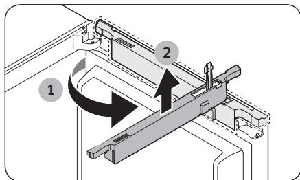 SAMSUNG RB34T600EBN - ÉTAPE 1 Retirez la porte du réfrigérateur - 4