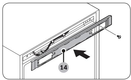 SAMSUNG RB34T600EBN - ÉTAPE 5 Remetre en place la porte du réfrigerateur - 3