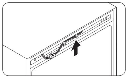 SAMSUNG RB34T600EBN - ÉTAPE 5 Remetre en place la porte du réfrigerateur - 2