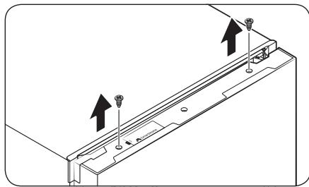 SAMSUNG RB34T600EBN - ÉTAPE 1 Retirez la porte du réfrigérateur - 1