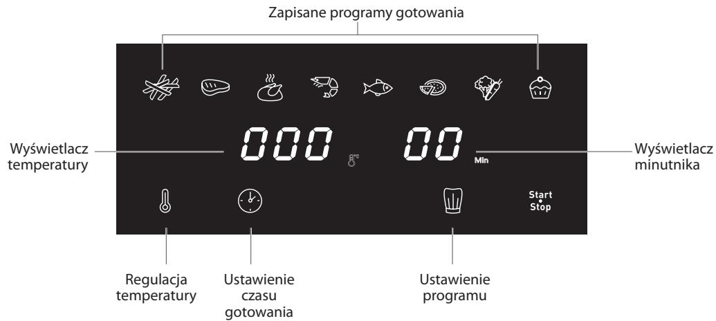 MOULINEX EZ855D - INTERFEJS UZYTKOWNIKA - 1
