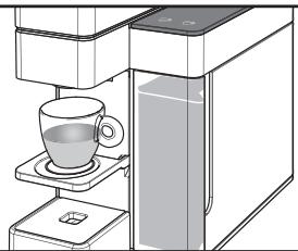 ILLY Y5 NOIRE 6738 - EINSTELLUNG DER KAFFEEMenge IN DER TASSE - 3