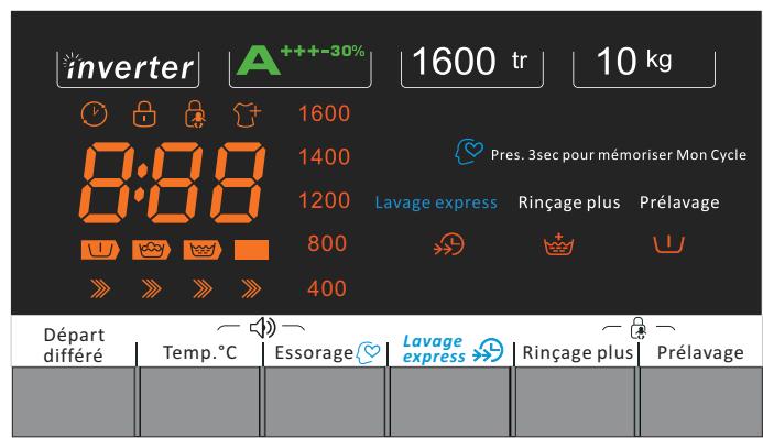 THOMSON TW1016 - CONTROL PANEL - 2