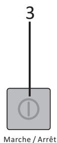 THOMSON TW1016 - Partie gauche : Bouton de sélection du programme - 4