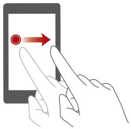 HONOR 6+ BLANC - Gestes tactiles - 4