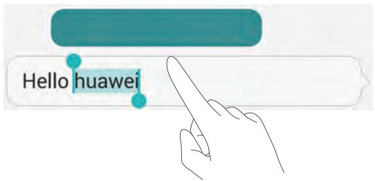 HONOR 6+ BLANC - Modifier un texte - 1