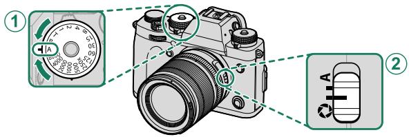FUJIFILM X-TS - Mode A : AE avec priorité à l'ouverture - 1