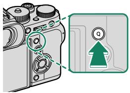 FUJIFILM X-TS - Affichage et modification des réglages - 1