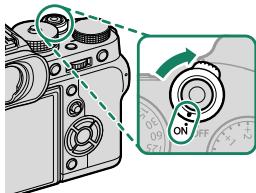 FUJIFILM X-TS - Allumer et éteindre l'appareil photo - 1