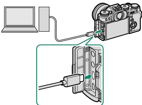 FUJIFILM X-TS - Connexion à des ordinateurs en USB - 2