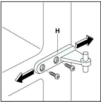 ARTHUR MARTIN ARB 2425 - Pour changer le sens d'ouverture des portes - 4