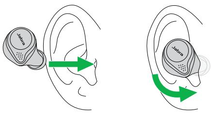JABRA ELITE 75T - Comment les positionner - 2