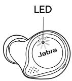 JABRA ELITE 75T - Signification des LED - 1