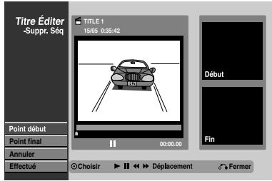 LG RC 7000 ARGENT - Effacement d'une partie VR - 6