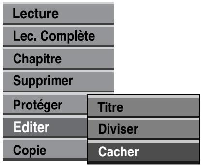 LG RC 7000 ARGENT - Cacher un titre/chapitre - 3