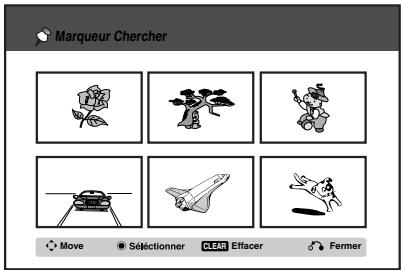 LG RC 7000 ARGENT - Pour retrouver une scène repérée - 1
