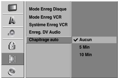 LG RC 7000 ARGENT - Auto chapitre - 1