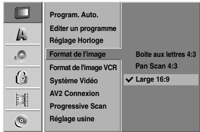 LG RC 7000 ARGENT - Format téléviseur - 1