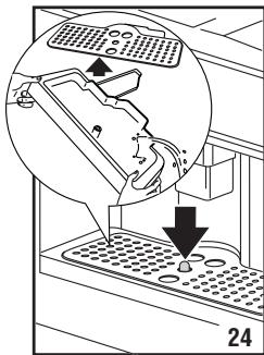 Diagram illustrating a mechanical process with labeled components and directional arrows, including a magnified inset showing motion or flow.