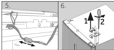 HAIER C3FE632C - Étapes de montage (fig. 10.9): - 3