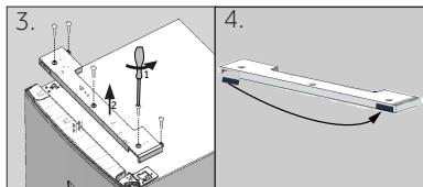 HAIER C3FE632C - Étapes de montage (fig. 10.9): - 2