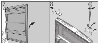 HAIER C3FE632C - Étapes de montage (fig. 10.9): - 4