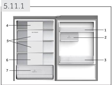 HAIER C3FE632C - Conservation dans le compartiment réfrigérateur - 1