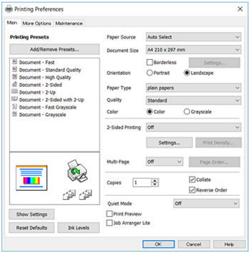 EPSON ET-2756 - Remarque: - 1