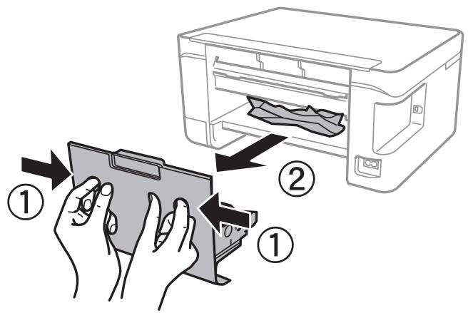 EPSON ET-2756 - Retrait de papier coincié dans le couvercle arrêté - 1