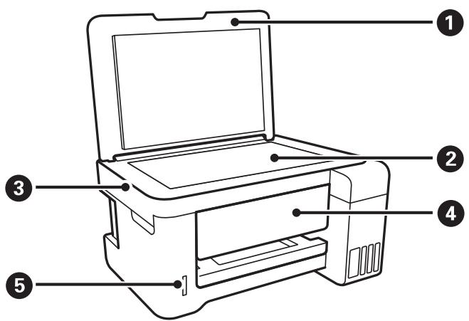 EPSON ET-2756 - Nom et fonction des pièces - 2
