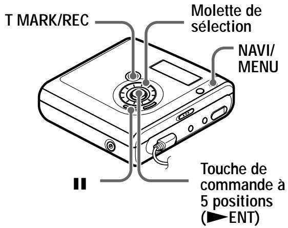 SONY MZ-NH700 - Réglage manuel du niveau d'enregistrement - 1