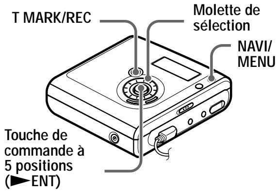 SONY MZ-NH700 - Ajout de repères de piste pendant l'enregistrement - 1