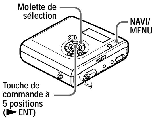 SONY MZ-NH700 - Pour démarrer/arrêter l'enregistrement en synchronisation avec le lecteur source (synchro-recording) - 1