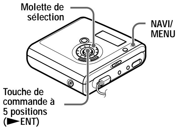 SONY MZ-NH700 - Mémorisation des réglages des différents disques (disc memory) - 1