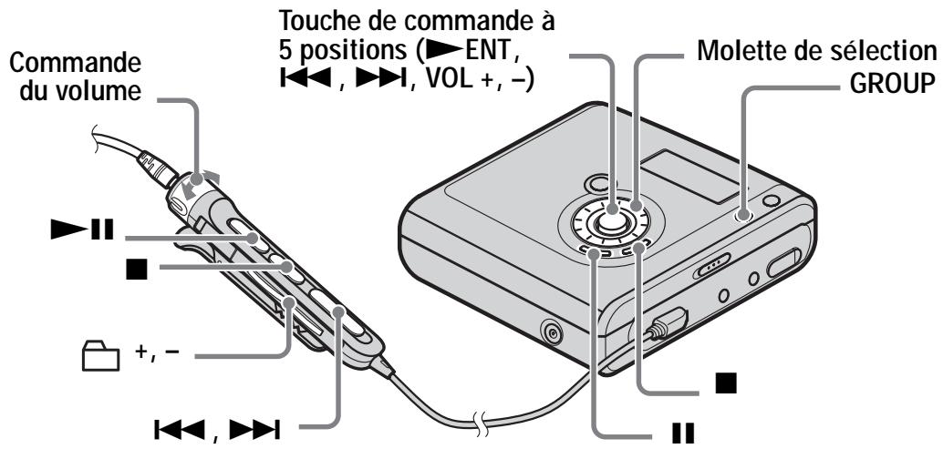 SONY MZ-NH700 - Lecture du disque. - 1