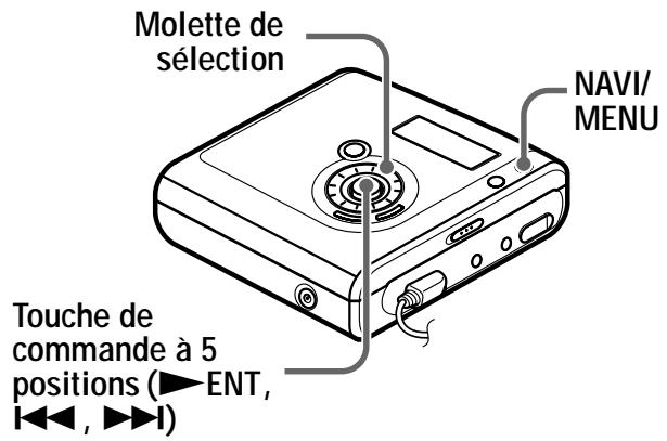 SONY MZ-NH700 - Sélection de la qualité sonore (6-BAND equalizer) - 1