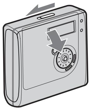 SONY MZ-NH700 - Insertion d'un disque enregistré. - 1