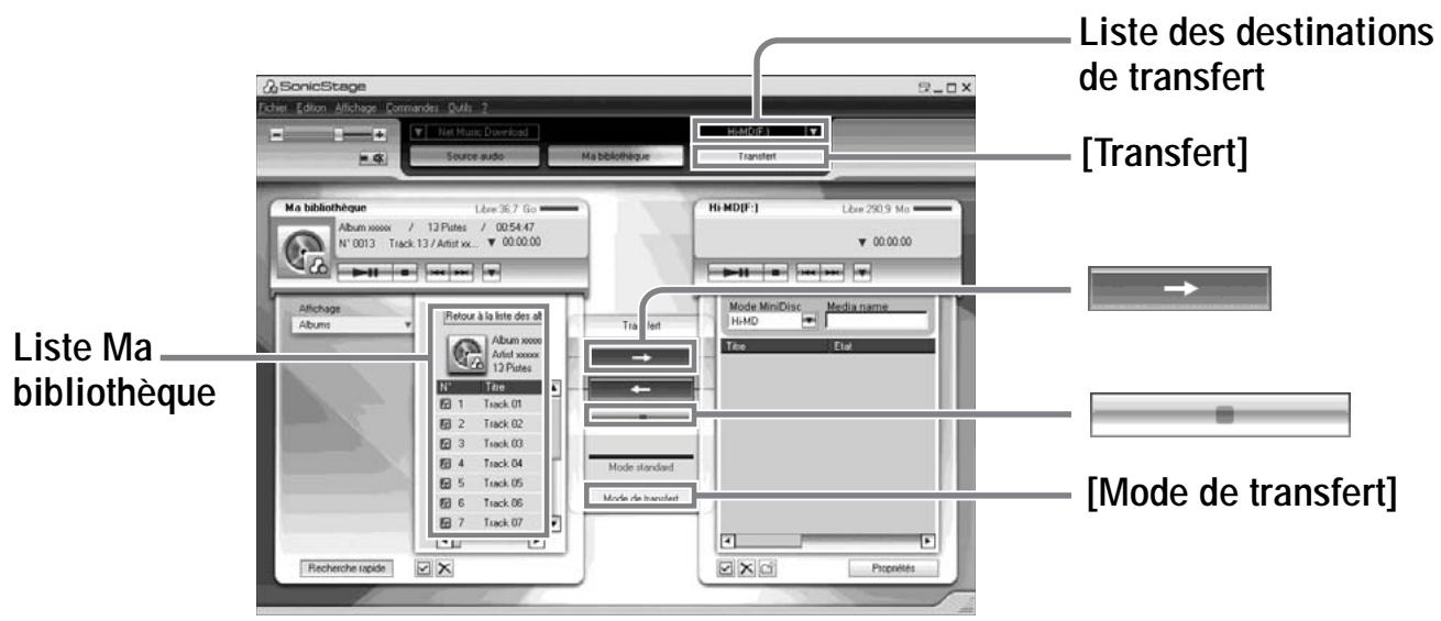 SONY MZ-NH700 - Transfert des données audio de votre ordinateur vers le MD walkman - 1