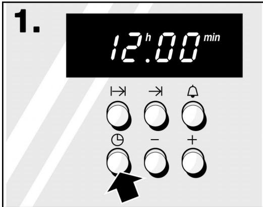NEFF B9481 N2 INOX - Réglage de l'heure - 1