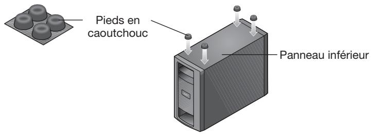 BOSER LS535 - Pose des pieds en caoutchouc - 1