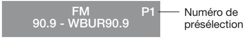 BOSER LS535 - Enregistrement d'une préselection de station - 1
