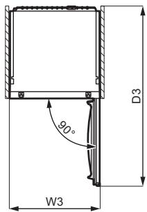 ELECTROLUX ENT6ME18S - Dimensioni - 3