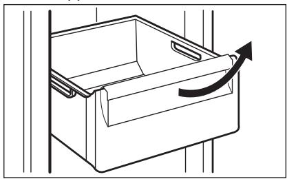 ELECTROLUX ENT6ME18S - Rimozione dei cassetti - 1