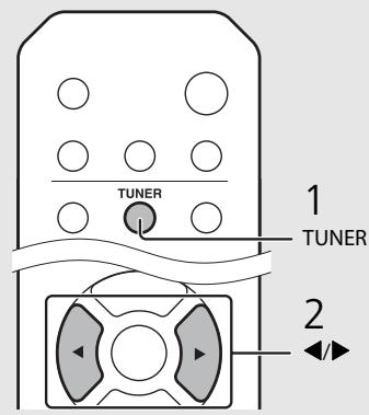 YAMAHA MCR-N8Z70D - Syntonisation de stations DAB - 2