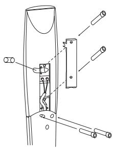 INFINITY OREUS ARGENT - Fixer l'enceinte sur la colonne - 3