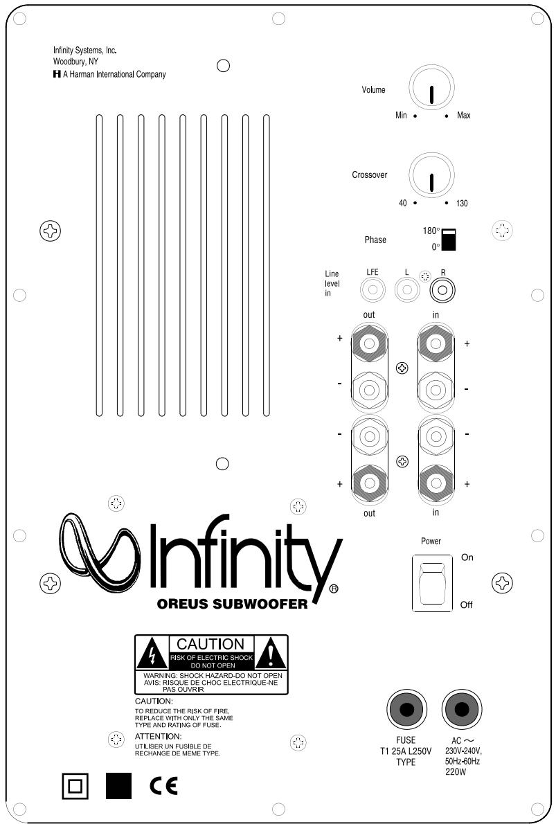 INFINITY OREUS ARGENT - Détection de signal automatique - 1