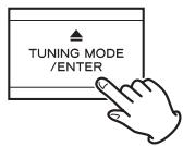TEAC CR-H206I-S - Appuyez sur la touche ENTER. - 1