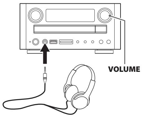 TEAC CR-H206I-S - Branchement d'un casque - 1